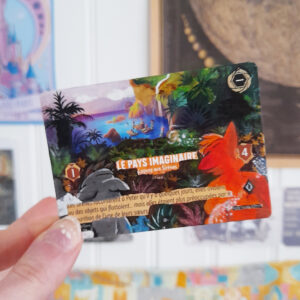 Disney Lorcana Card Altered Art : Le Pays Imaginaire – Lagunes aux Sirènes | TCG Hand painted card